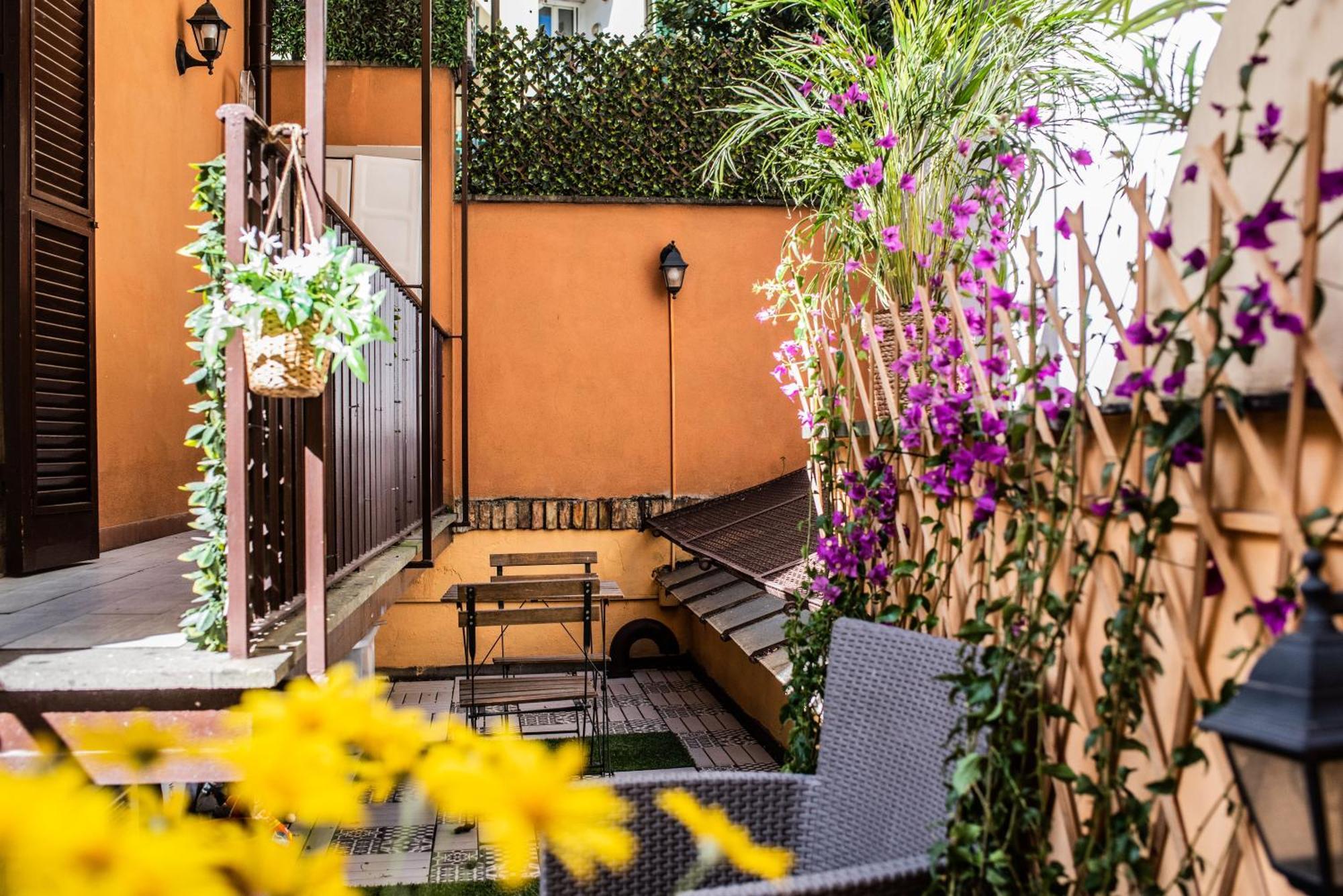 Spanish Steps Apartment & Terrace โรม ภายนอก รูปภาพ