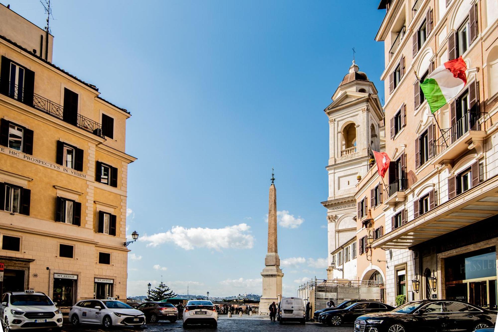 Spanish Steps Apartment & Terrace โรม ภายนอก รูปภาพ